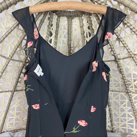 Beyond by Ashley Graham Floral Maxi Dress -Black - Picture 6 of 8